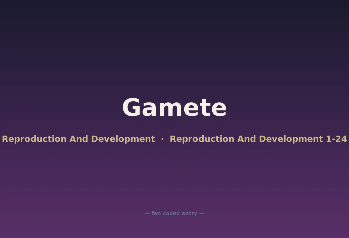 Gamete