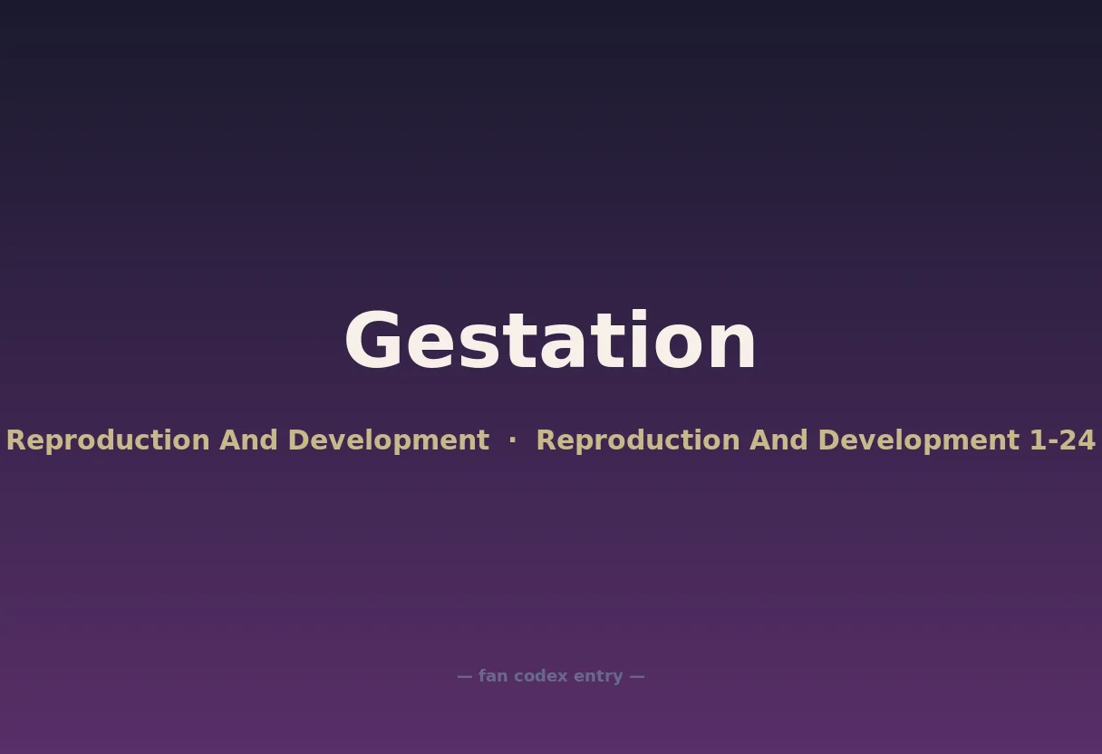 Gestation