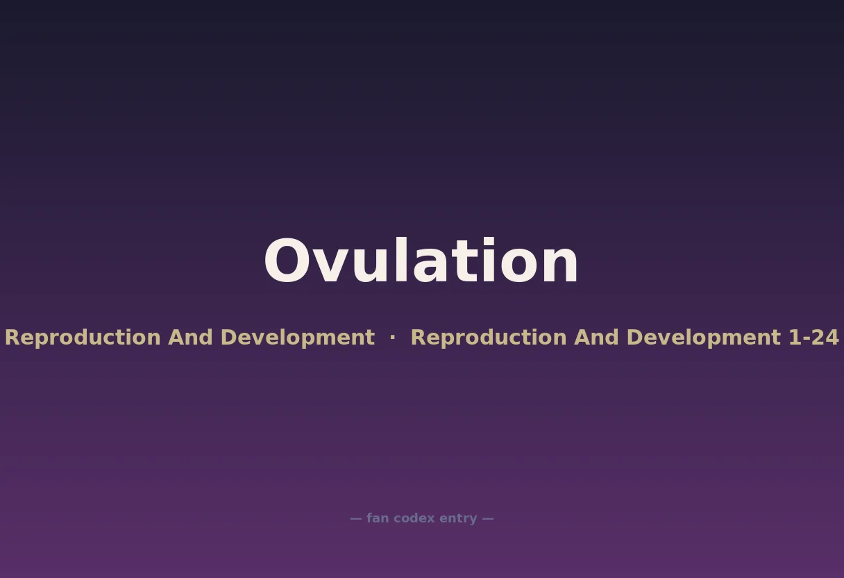 Ovulation